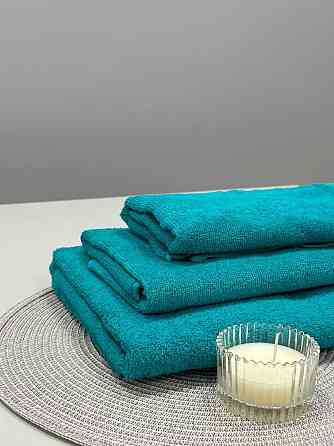 Полотенце однотонное Ideal Textile 40х70 см 400 г/м2 (56860905) Бірюзовий Черновцы