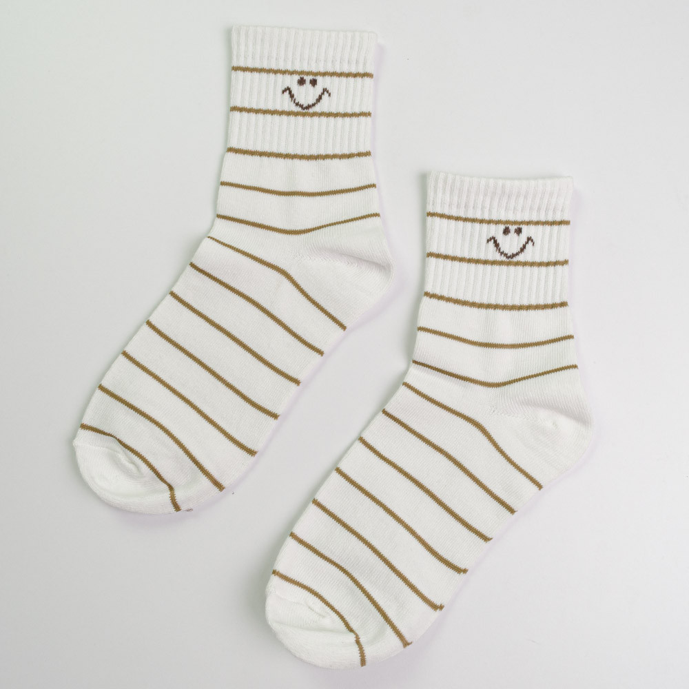 Набір шкарпеток жіночіх бавовняних 10 пар Youstar 102 Середні 37-41 Білий Суми - фото 4