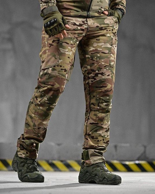 Стрейчеві тактичні штани Cambodia мультикам ТОВ2626 Одеса - фото 5