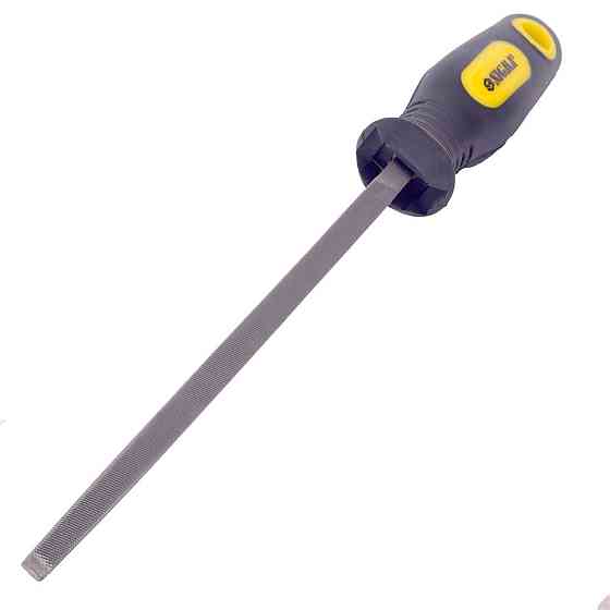 Набір напилків 5 шт 200 мм No2 двокомпонентна ручка (плоский, трикутний, напівкруглий, круглий, квадратний) SIGMA (4408621) Київ