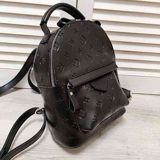 Жіночий рюкзак класичний брендовий. Жіночий маленький брендовий рюкзак Чорний 816 Київ