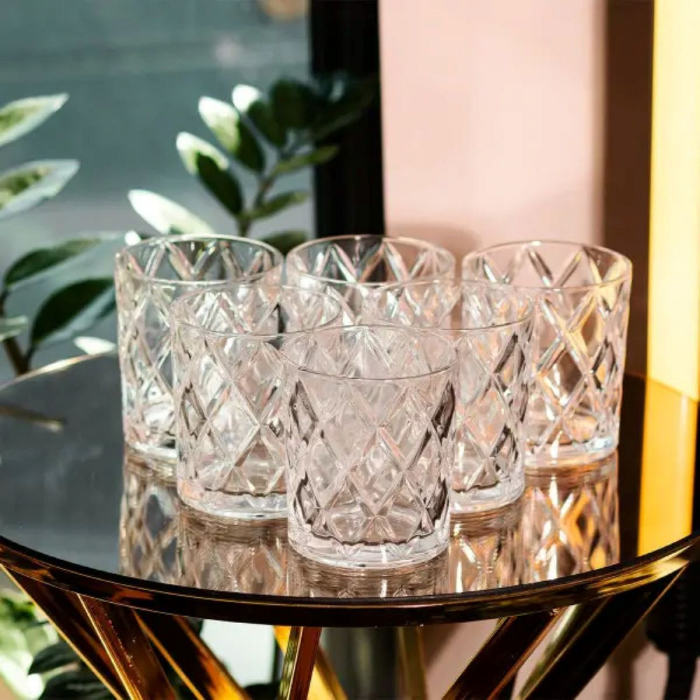 Yiwu Склянки для віскі Rocks, набір з 6 штук 300 (мл), Old Fashion Киев - изображение 3