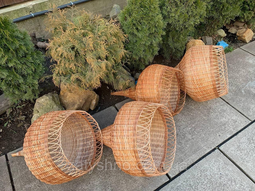 Плетена люстра у вигляді купола Київ - фото 4