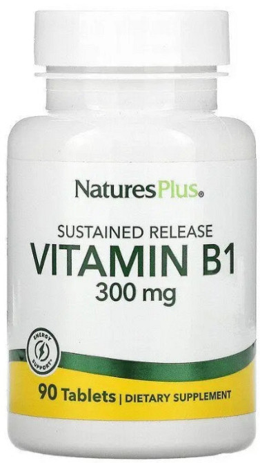 Тіамін (Вітамін В1) Nature's Plus Vitamin B-1 300 мг 90 таб Київ - фото 1