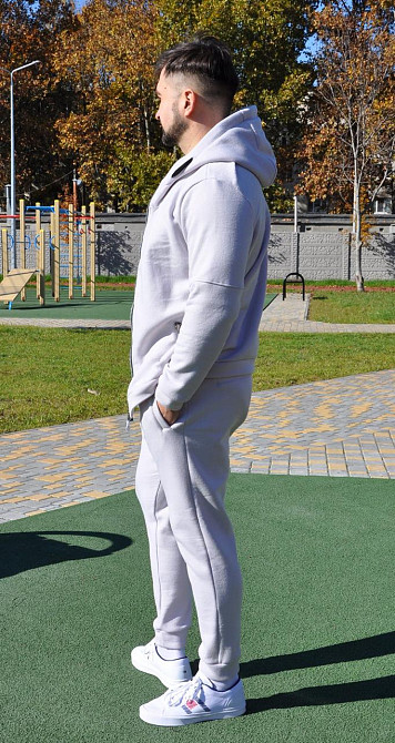 Тёплый костюм на флисе на змейке (52) Киев - изображение 3