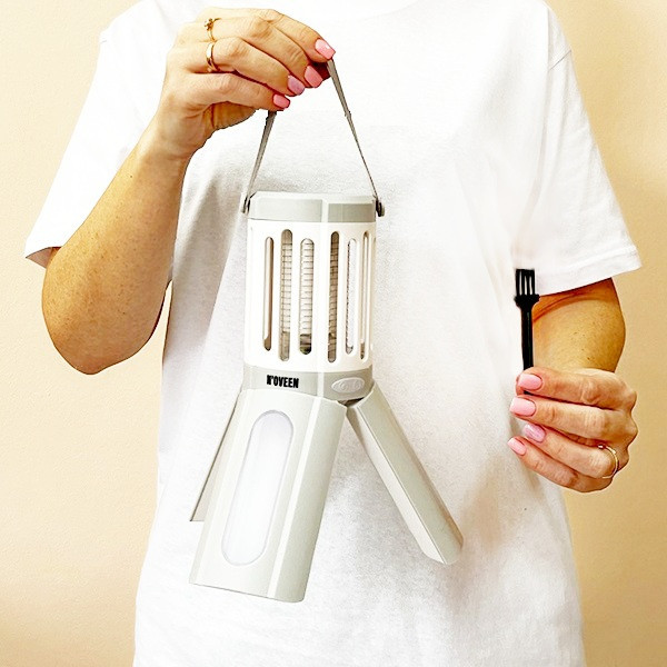 Туристическая инсектицидная лампа Noveen IKN833 LED на батарейках Днепр - изображение 9