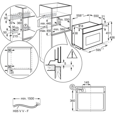 Духовой шкаф Electrolux LVL8E09Z Винница - изображение 9