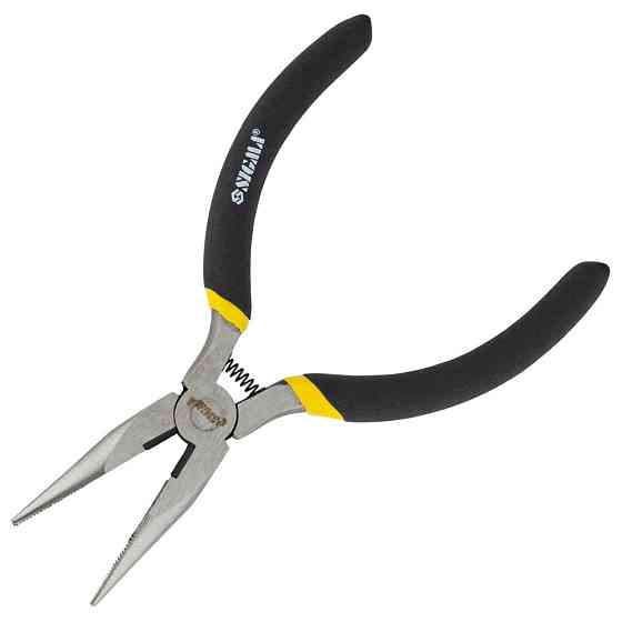 Длинногубцы прямые 125мм обрезиненные рукоятки Mini SIGMA (4357311) Киев