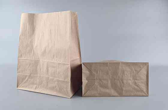 Пакет з дном паперовий 29*23*11 коричневий №26 (25 шт) Харків