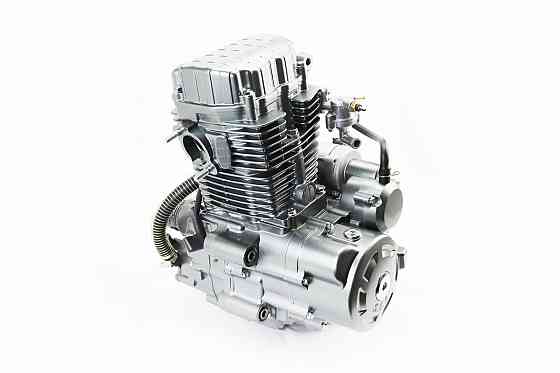 Двигун мотоциклетний в зборі CGT-250cc (водяне охолодження) + карбюратор, комутатор, котушка запалювання, тип 2 Київ