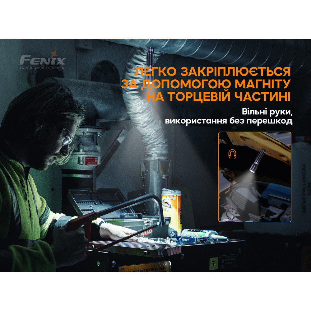 Фонарь ручной Fenix C6V3.0 оранжевый | Лимитированная серия Киев - изображение 7