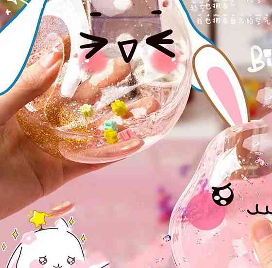 Набір для творчості з блискучою нано-стрічкою Bubble Kit для видування бульбашок та декором. Київ