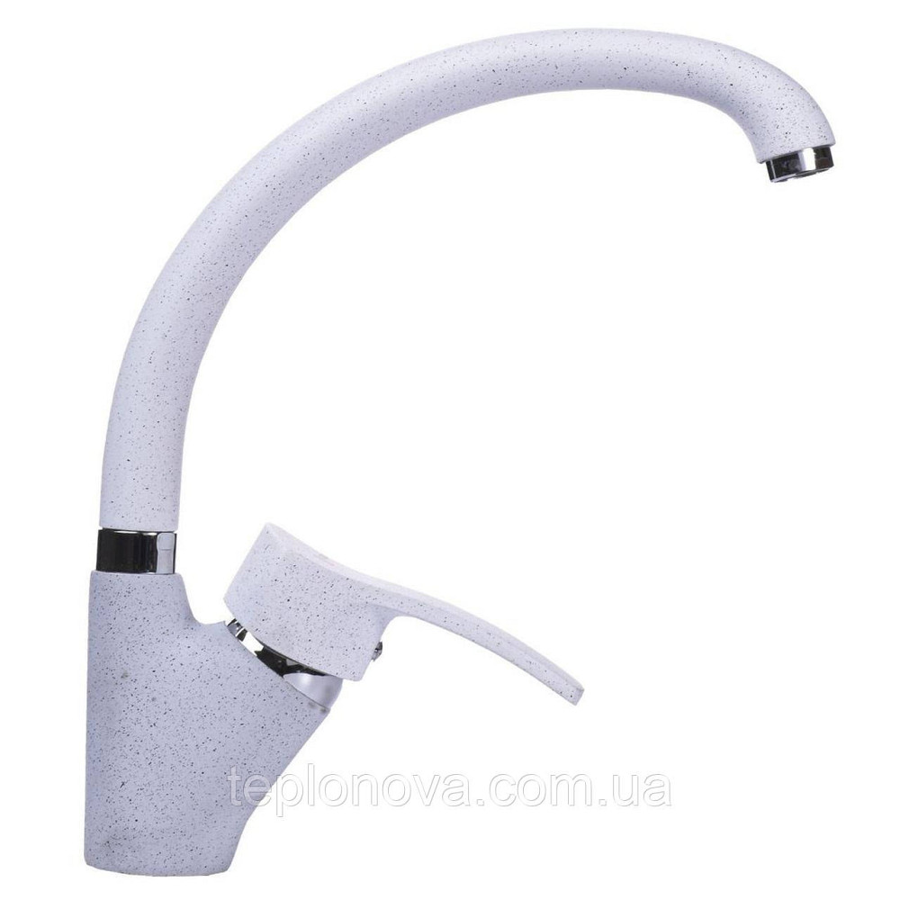 Смеситель для кухни Globus Lux QUEENSLAND GLQU-0203S-BIG-7-WHITE Черновцы - изображение 1