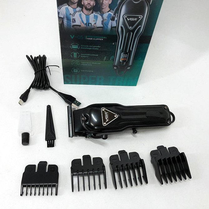Акумуляторна машинка для стрижки BU-965 VGR V-051 Київ - фото 1
