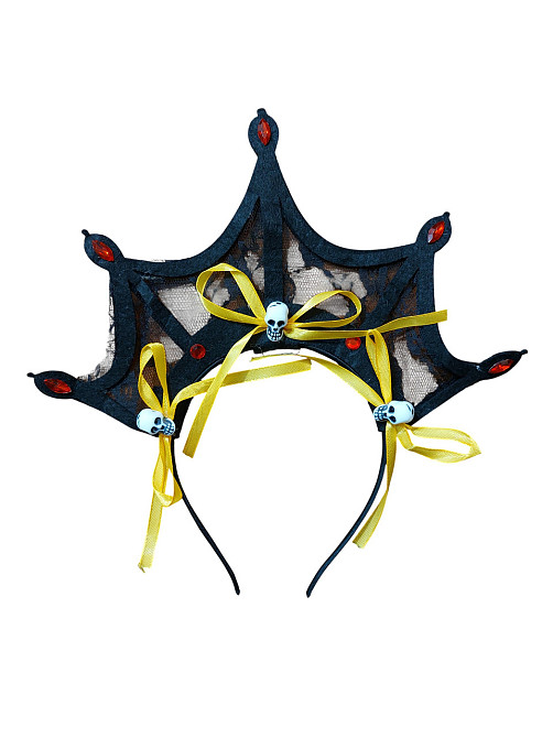 Обруч на Хэллоуин с черепами на голову one size разноцветный Киев - изображение 1