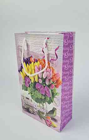 Паперовий пакет подарунковий Середній 17/26/8 (артSV-149) (12 шт.) Харків