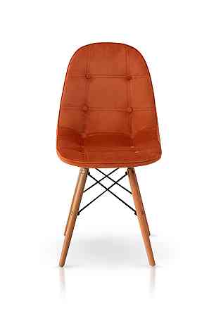 Стілець ДЖАСТІН, велюр гірчичний Київ