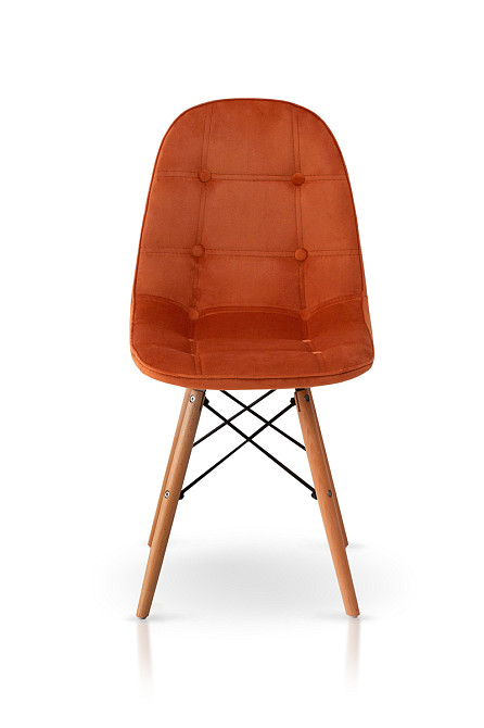 Стілець ДЖАСТІН, велюр гірчичний Київ - фото 3