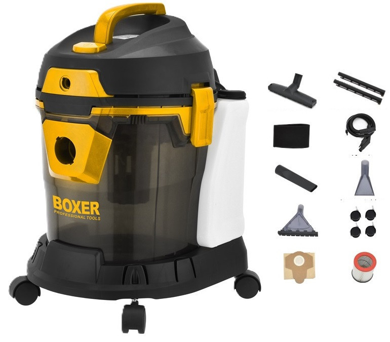 Промисловий пилосос BX-3232 2400Вт 15л для сухого та вологого прибирання, екстрактор, видування Одеса - фото 1