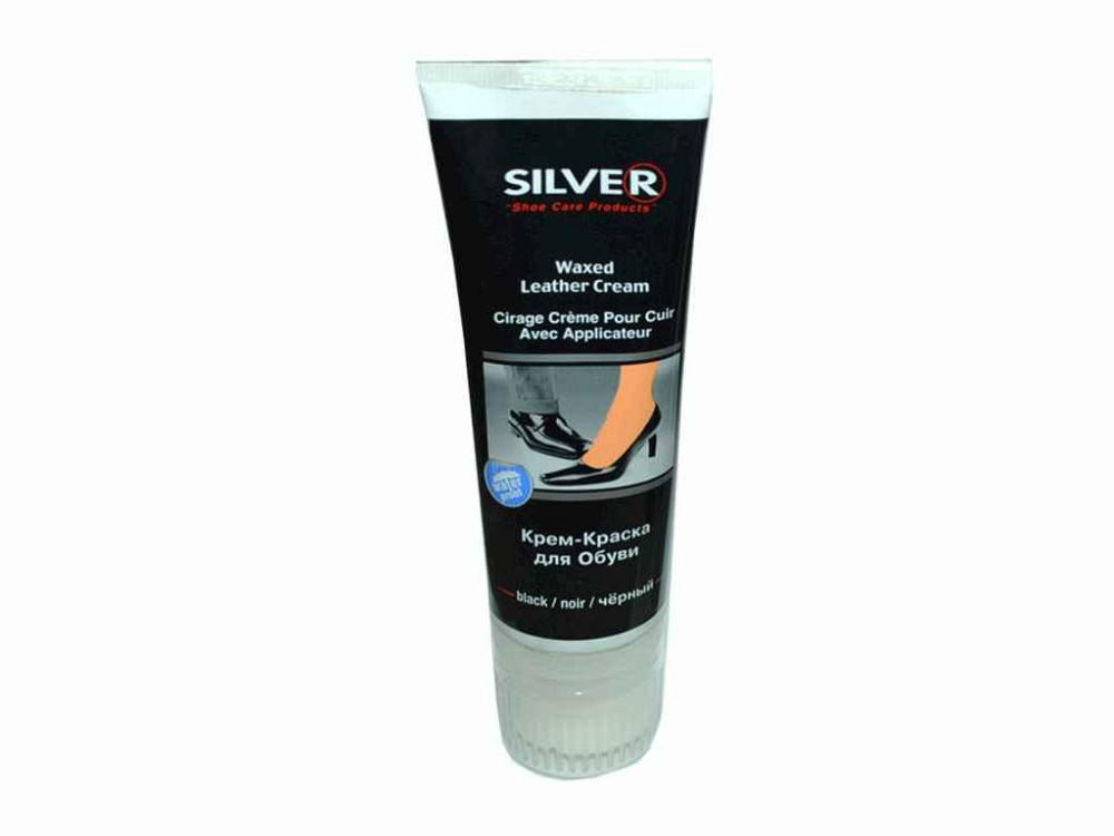 Крем для обуви (пластиковый тубус) черный 75 мл ТМ SILVER Киев - изображение 1