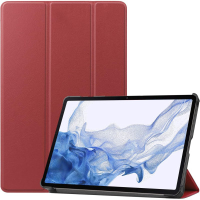 Чехол для планшета BeCover Smart Case Samsung Galaxy Tab S10 FE (SM-X520/SM-X526) 10.9" Red Wine (713281) Винница - изображение 8