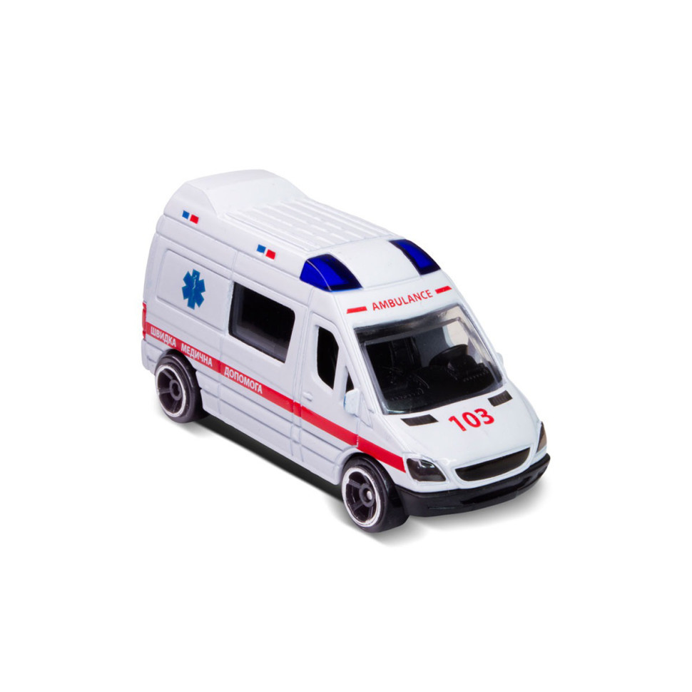 Автомодель детская Скорая помощь TechnoDrive 250421CG-3 масштаб 1:64 Винница - изображение 1