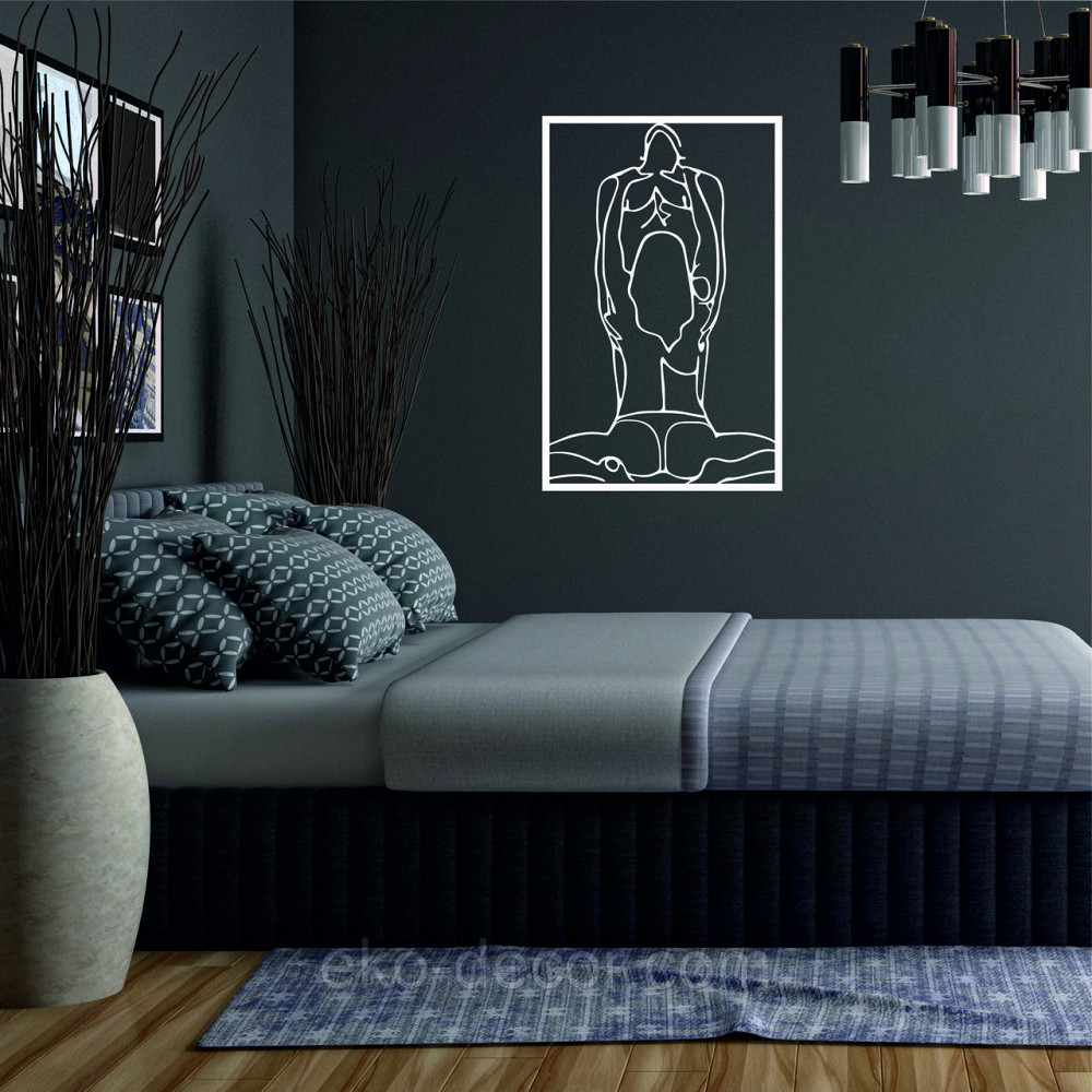 Декоративне настінне Панно «По дорослому 18+», Декор на стіну 50*32 см, Білий Київ - фото 7