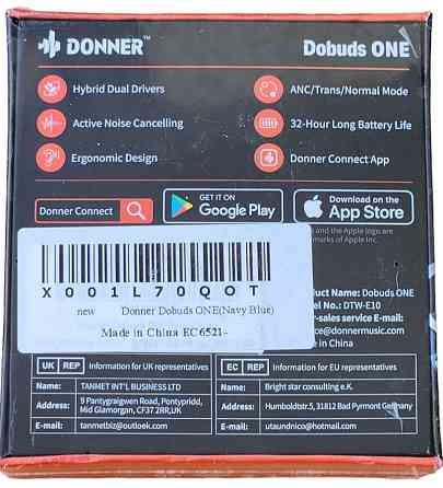Наушники: Безпроводные Donner Noise Dobuds ONE. Харьков