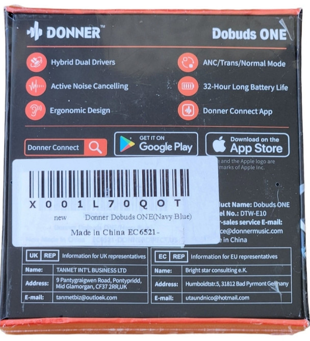 Наушники: Безпроводные Donner Noise Dobuds ONE. Харьков - изображение 2