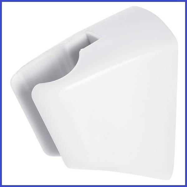 Кронштейн для душової лійки білий Харків - фото 1