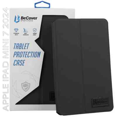 Чехол для планшета BeCover Premium Apple iPad Mini 7 2024 Black (712435) Винница