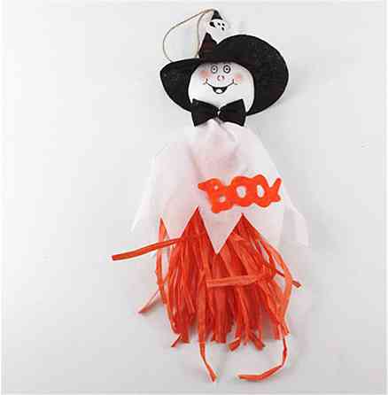 Декор к Хэллоуину Привидение 35 см разноцветный Киев