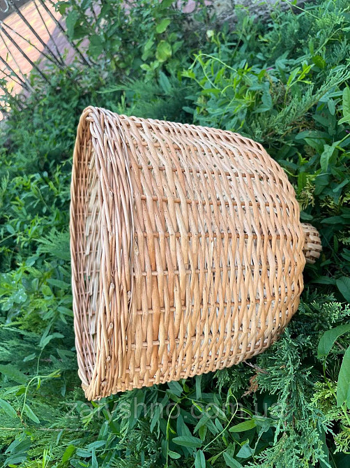 Абажур купольный  из лозы  35 см Киев - изображение 3