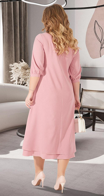 Ошатне шифонове плаття великого розміру (50) Київ - фото 2