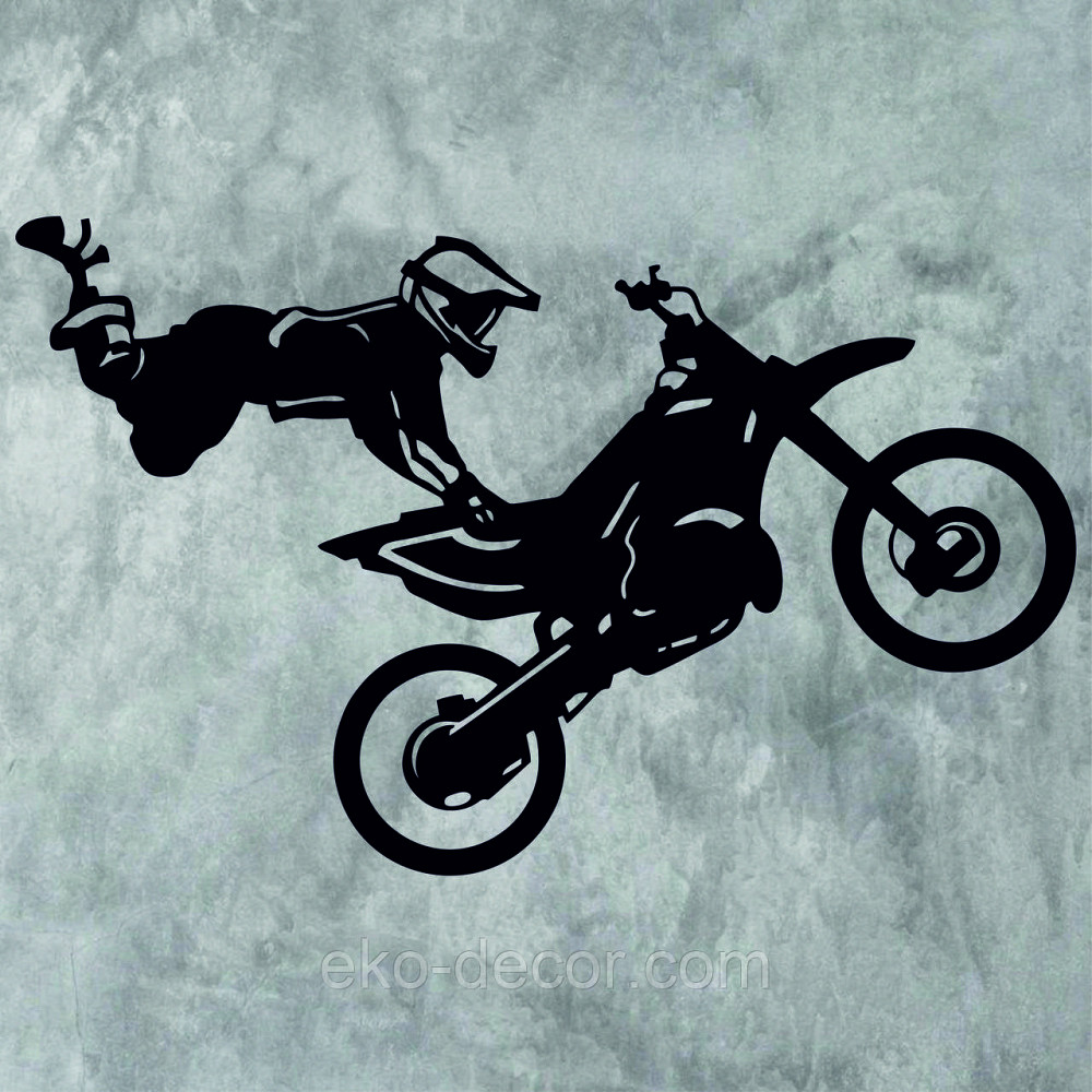 Декоративное настенное Панно «Мотофристайл», Декор на стену 110*68 см, Черный Киев - изображение 8