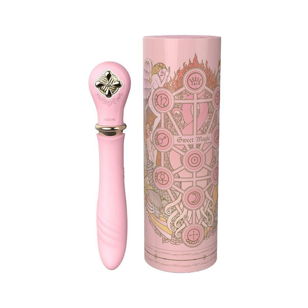 Пульсатор с подогревом Zalo Sweet Magic - Desire Fairy Pink, турбо режим Sex Aura Киев - изображение 9