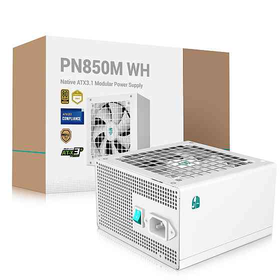 Блок живлення GamerStorm PN850M White (R-PN850M-FC0W-JGEU) 850W ( Білий ) Харків