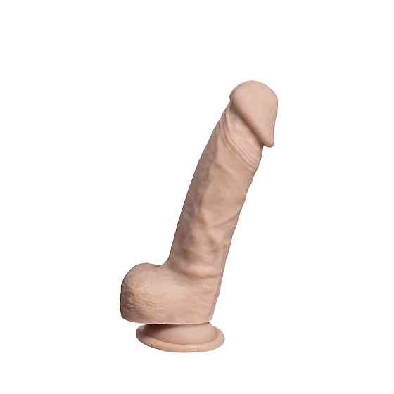 Фаллоимитатор SilexD Vetus Real Skin Flesh (8in MODEL 1) суперсофт-силикон+Silexpan, диаметр 4,1 см Sex Aura Киев