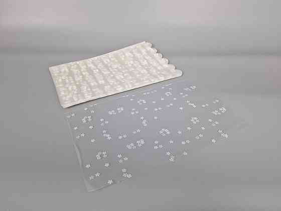 Пакет із малюнком для пакування подарунків (20*35) No383 (3) (ажурний) "Ромашка" (100 шт.) Харків