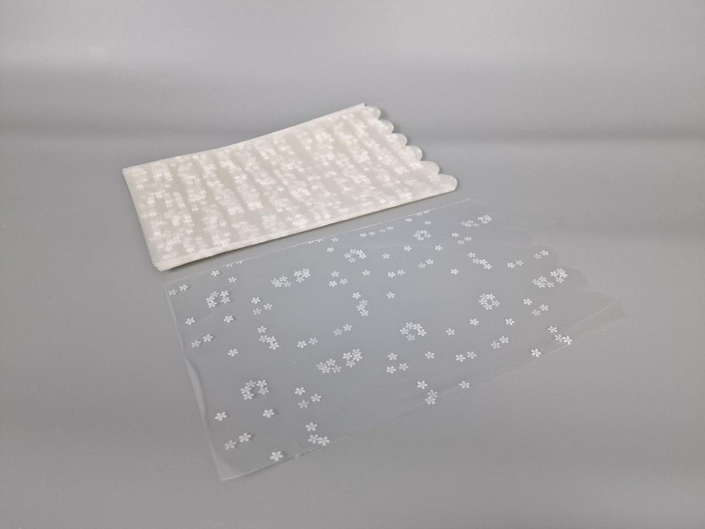 Пакет із малюнком для пакування подарунків (20*35) No383 (3) (ажурний) "Ромашка" (100 шт.) Харків - фото 2