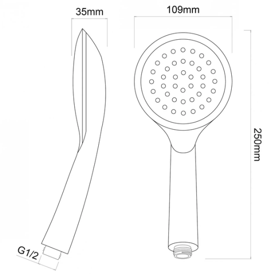 Лійка для душу HS035 Харків