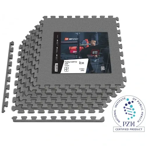 Мат-пазл товщиною 1 см - 6 частин Hop-Sport A010 сірий Київ - фото 6