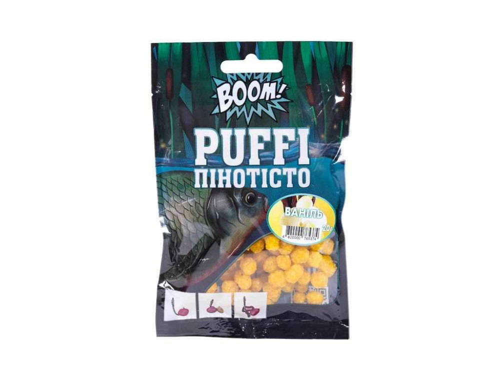 Пенотисто Ваниль Puffi Мягкое 20г ТМ BOOM Solmir Киев - изображение 1