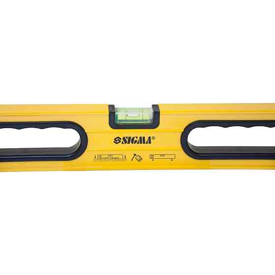 Уровень с поворотной капсулой, 2 рукоятки 60см SIGMA (3723061) Киев