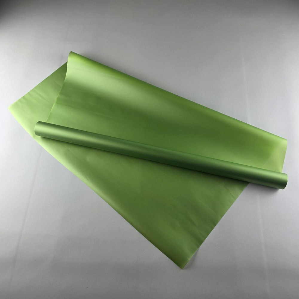 Калька для цветов рулон 8м тонированный матовый (77) (h660) №857 Зеленый (Аспарагус) (1 шт) Харьков - изображение 1