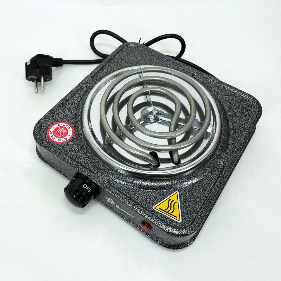 Комфорка електрична Domotec MS-5801 1000 Вт, Кухонна електроплита настільна одноконфорочна YE-94 Львів - фото 11