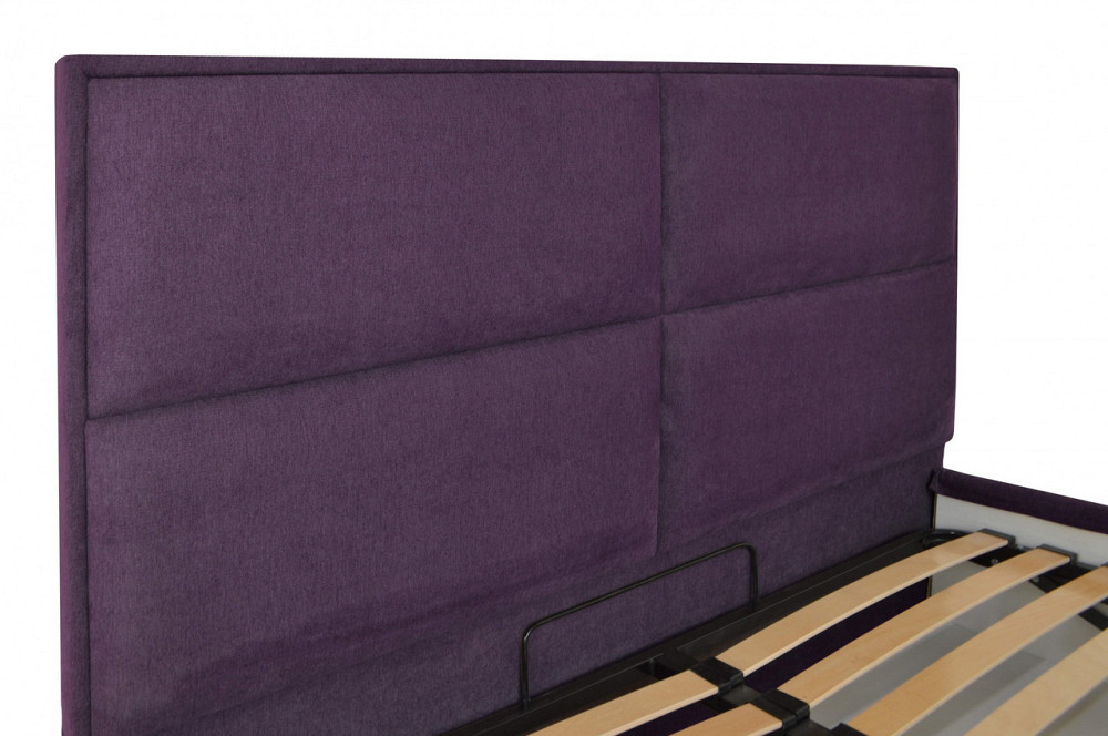 Ліжко Двоспальне Sheffield Comfort 160 х 190 см Miss 24 З підйомним механізмом та нішою для білизни Бузковий Дніпро - фото 15