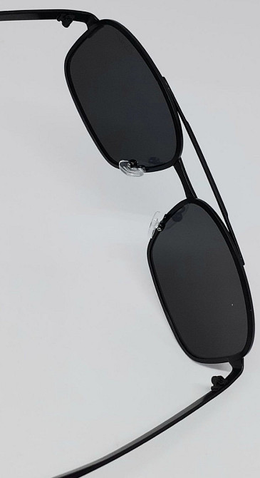 Брендовые очки мужские  брендовые черные в чёрном металле поляризирова. Киев - изображение 4