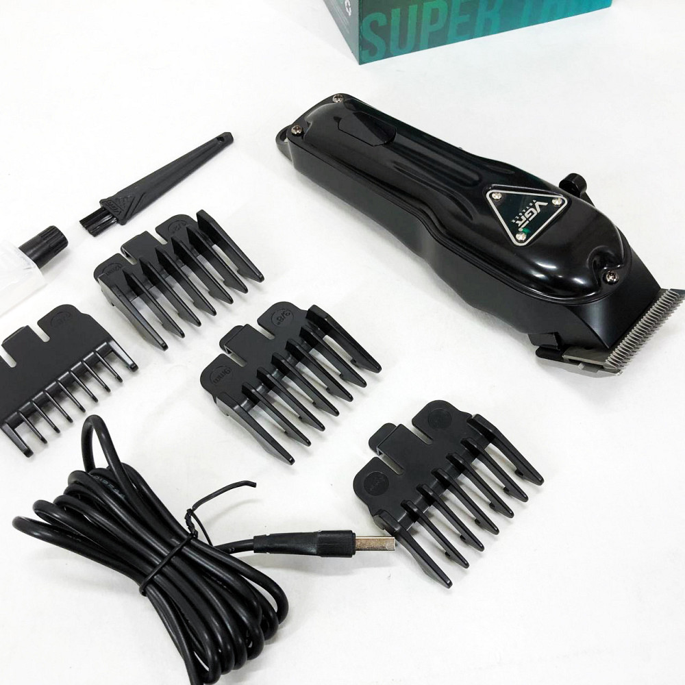 Тример для складної стрижки волосся, Електромашинка для волосся Малошумна машинка стрижки CF-15 Івано-Франківськ - фото 6