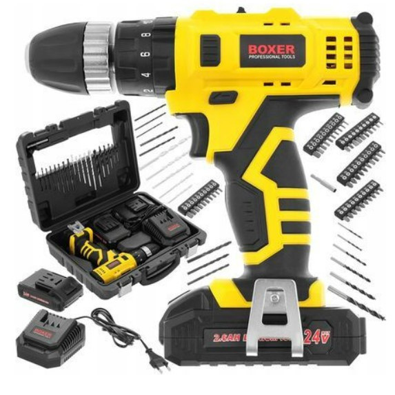 Электро шуруповерт, Аккумуляторный шуруповерт с набором ручного инструмента, Надежные отвертки для дома ZS-10 Львов - изображение 2